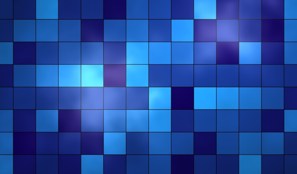 Фон из квадратов разных оттенков голубого