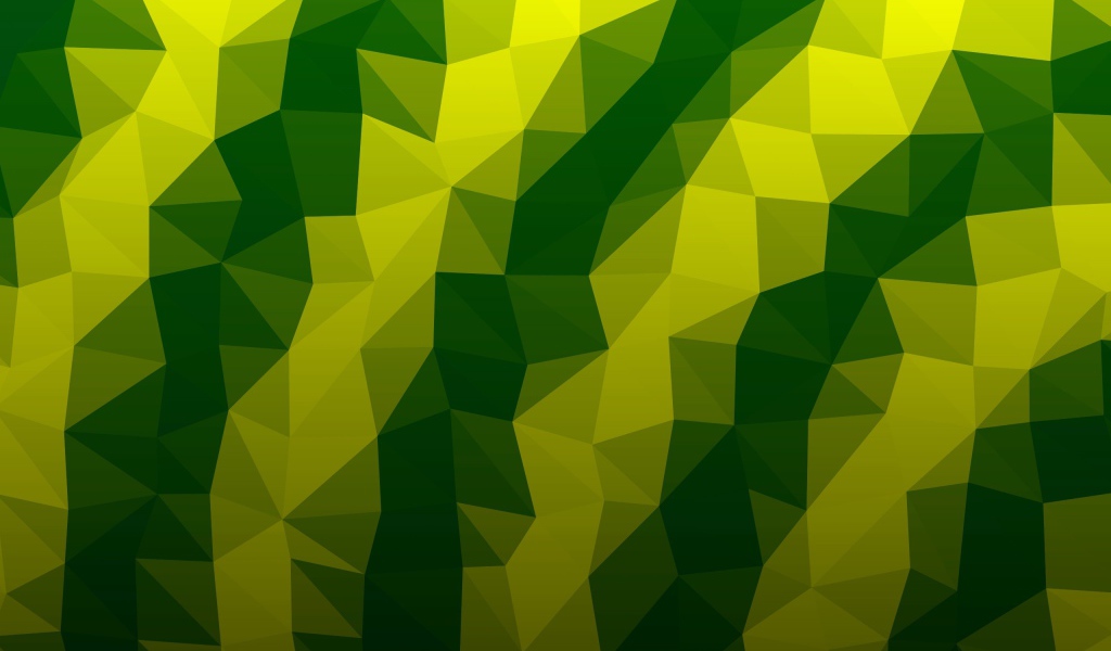 Фон из зеленых кубических образований