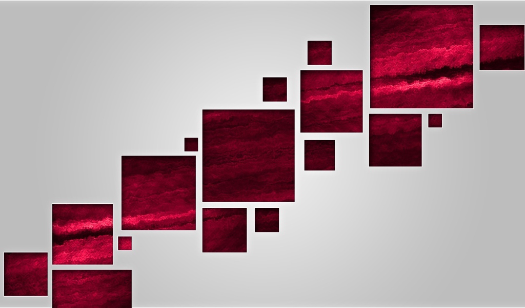 Фон из красных квадратов