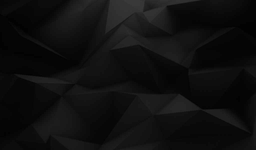 Черный кубический фон