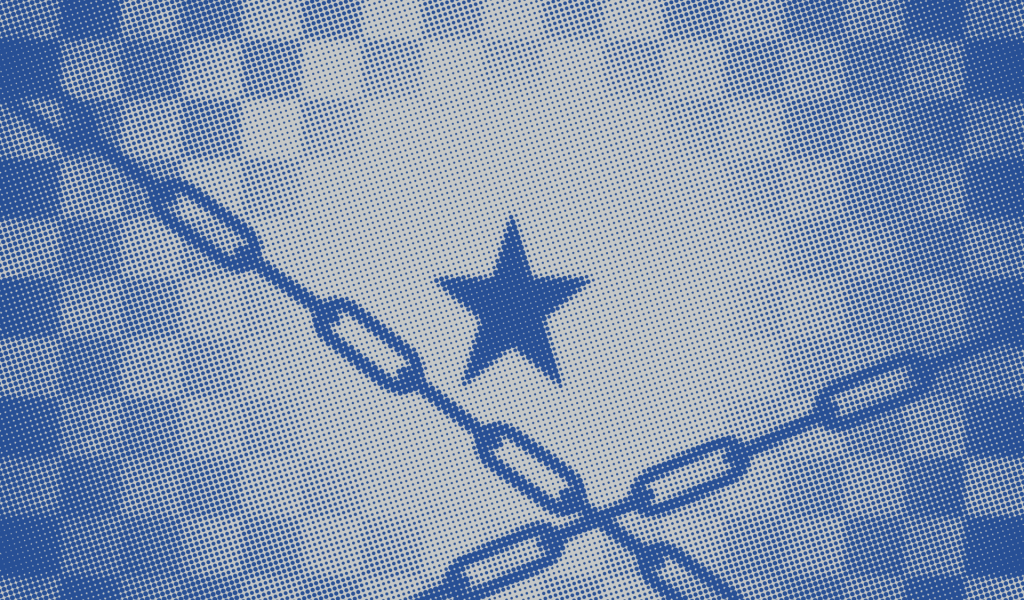 Голубая звезда и цепи