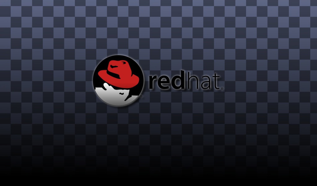 Клетчатый фон ОС Red Hat