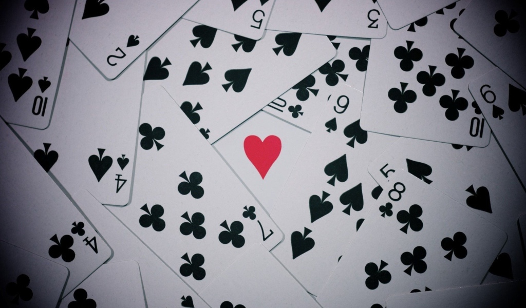 Чирва среди карт других мастей