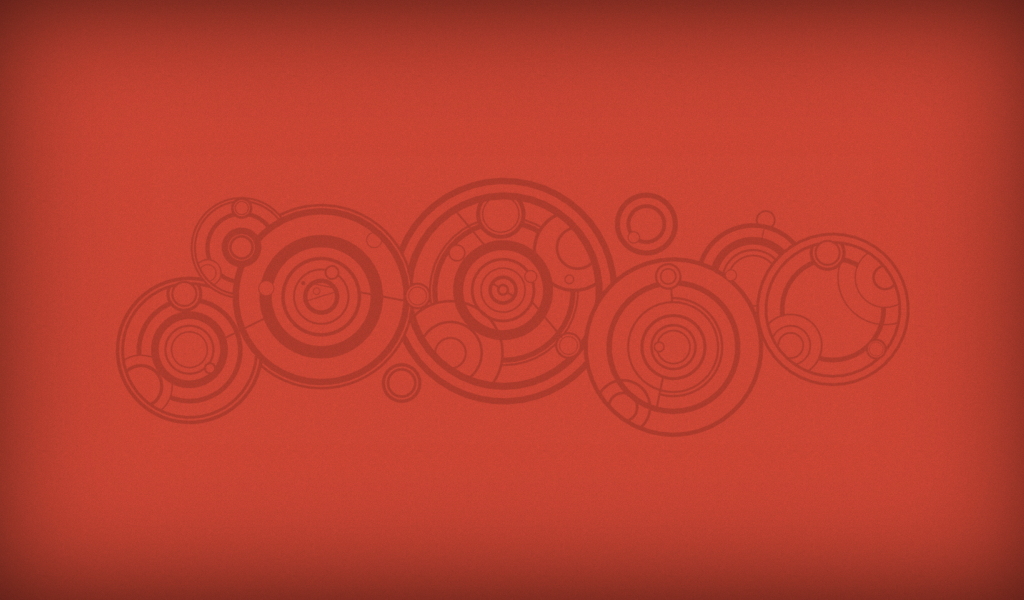 Круги на красном фоне, сериал Доктор Кто