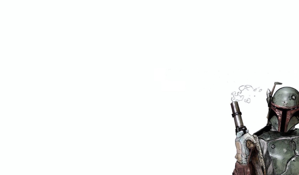 Персонаж комикса, белый фон