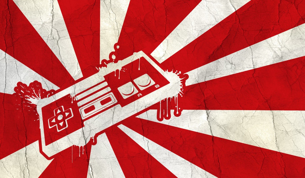 Пульт от видео приставки, фон