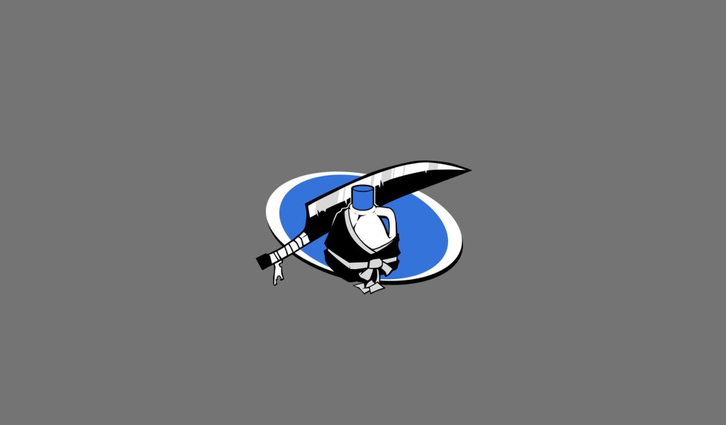 Столовые приборы, серый фон