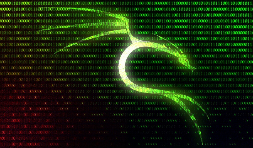 Цифровой фон Kali Linux