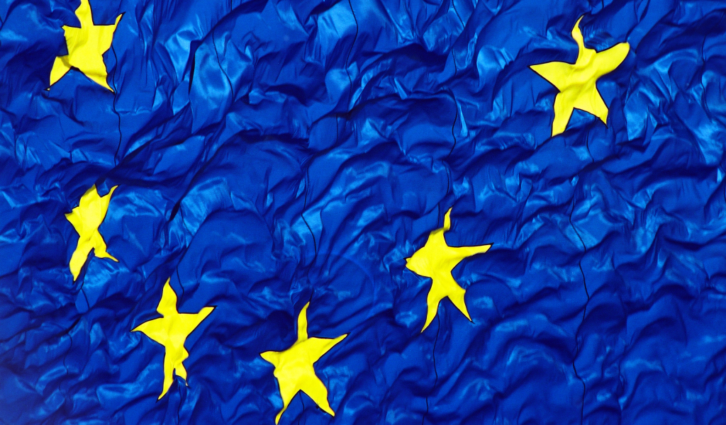 Флаг Евросоюза, текстура