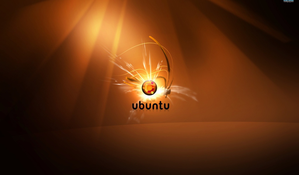 Огненный символ ОС Ubuntu