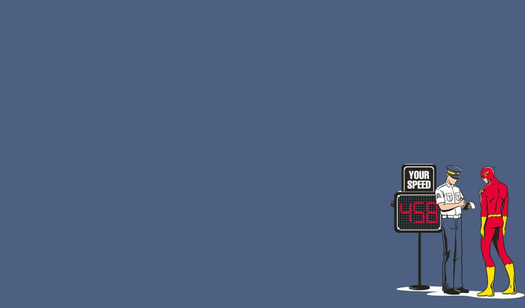 Флеш превысил скорость