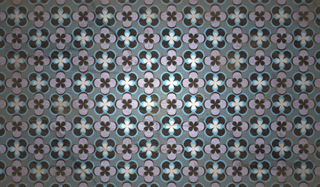 Цветочный орнамент, фоновый рисунок