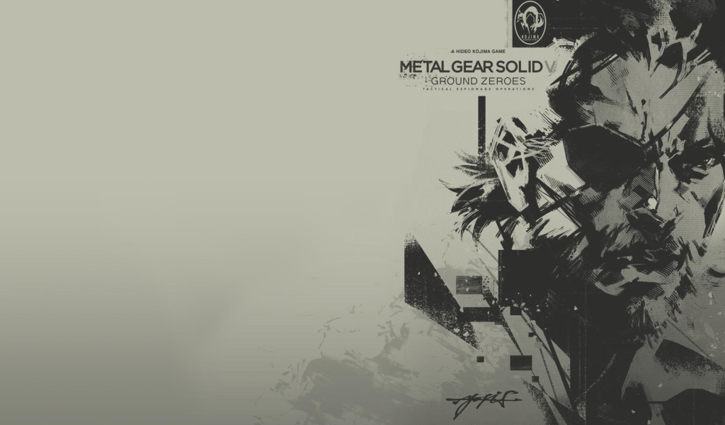 Серый фон, игра Metal Gear Solid