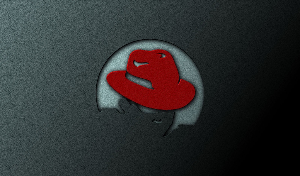 Серый фон ОС Red Hat