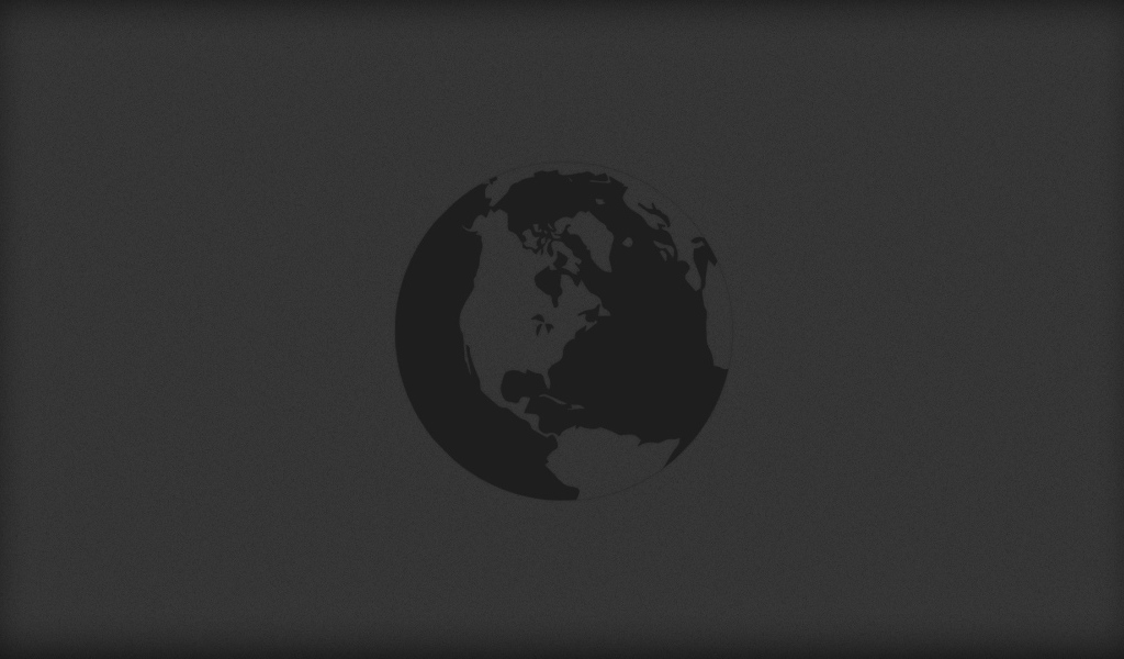 Серый силуэт Земли