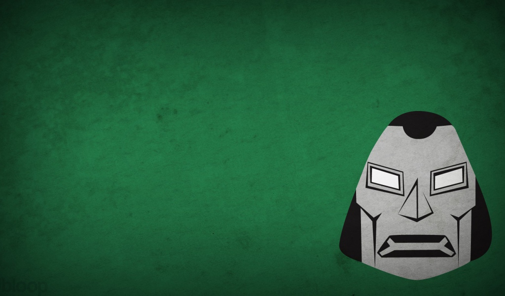 Зеленый фон, доктор Дум