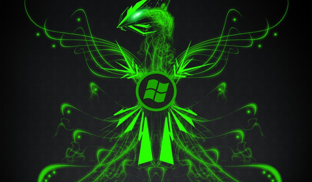 Зеленый орел Майкрософт