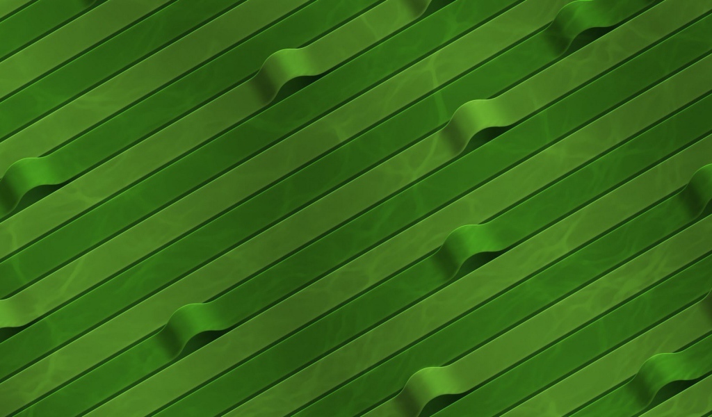 Зеленые полосы с волнами