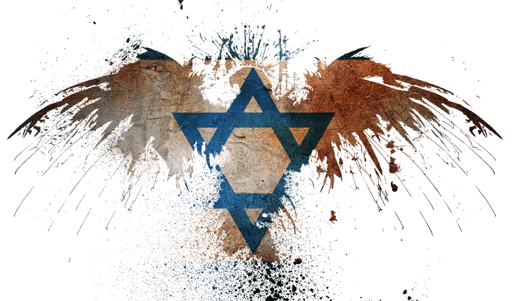 Флаг Израиля, орел