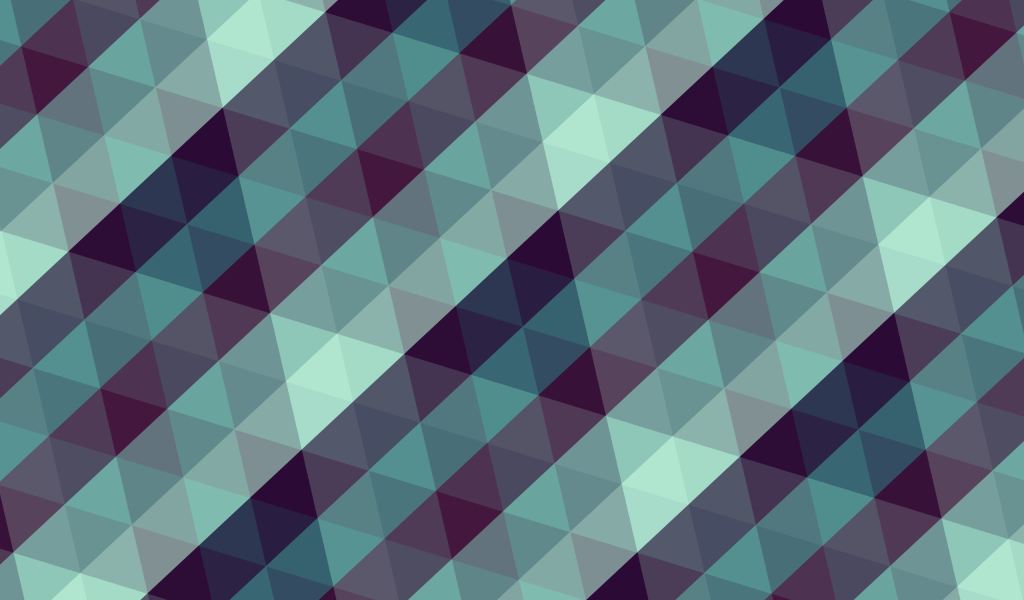 Орнамент из разноцветных треугольников