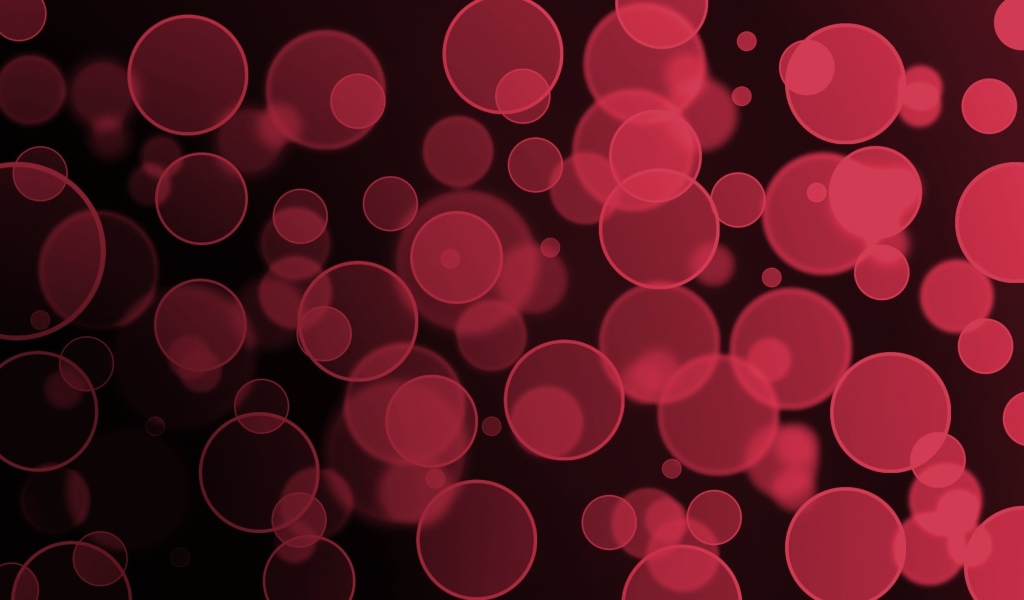 Розовые блики на красном фоне