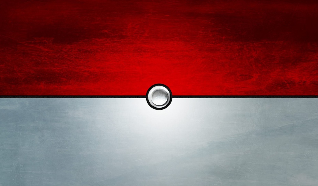 Красно белый фон, игра Pokémon