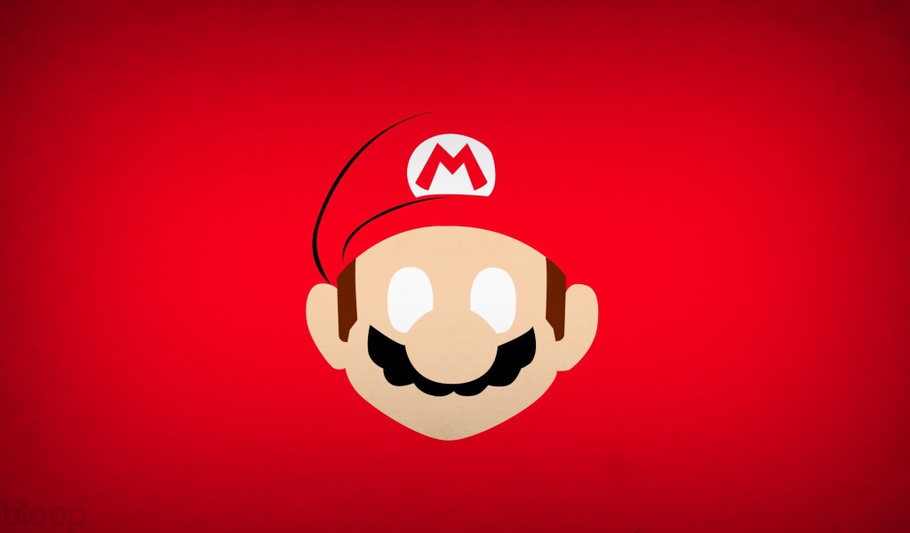 Красный фон, Super Mario Bros