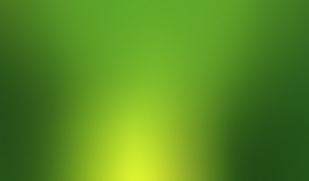 Сияние в центре зеленого градиента