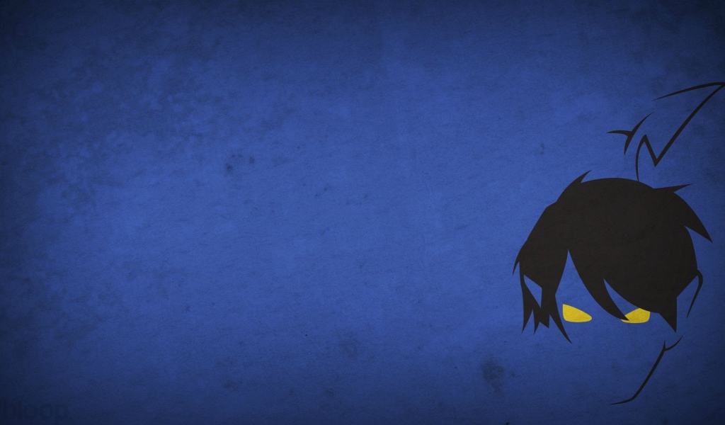 Стрингер, голубой фон