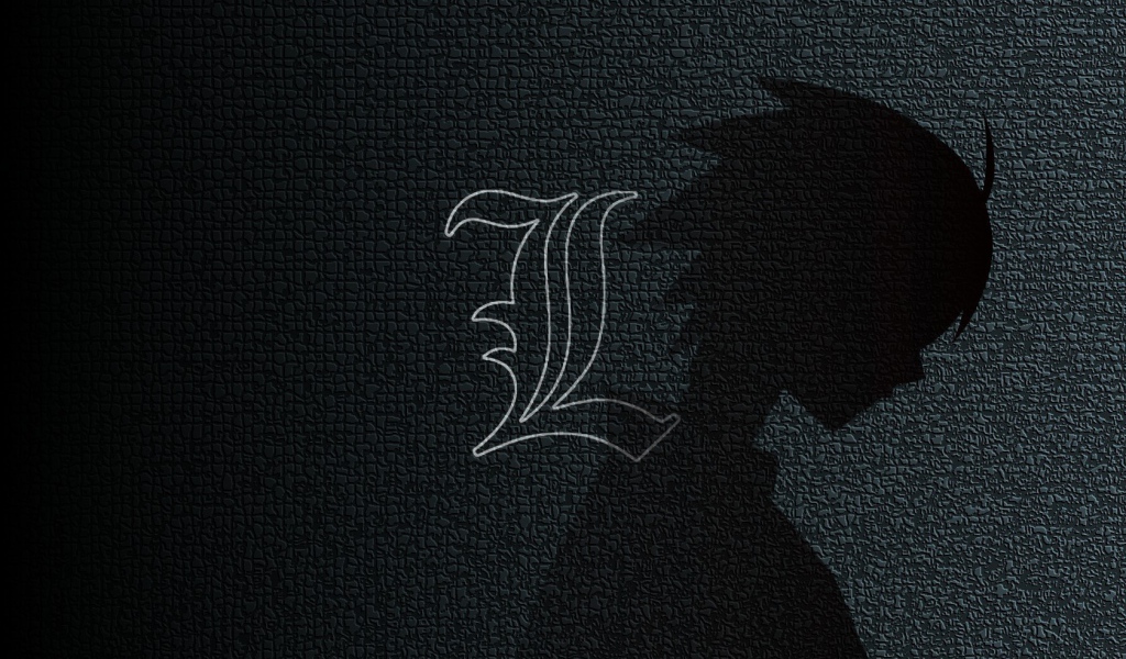 Символ аниме Тетрадь смерти, постер