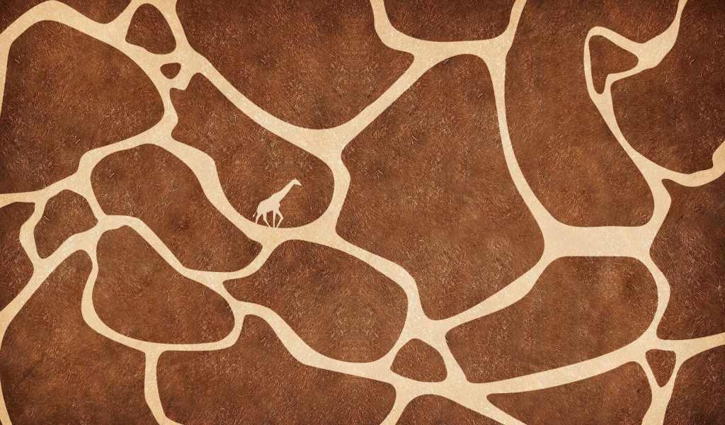 Текстура шкуры жирафа