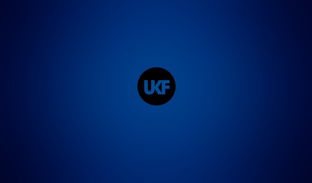 UKF Dubstep, синий фон