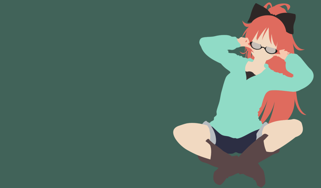 Векторное изображение аниме