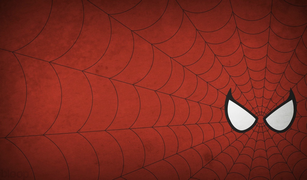 Фоновый рисунок Человек паук