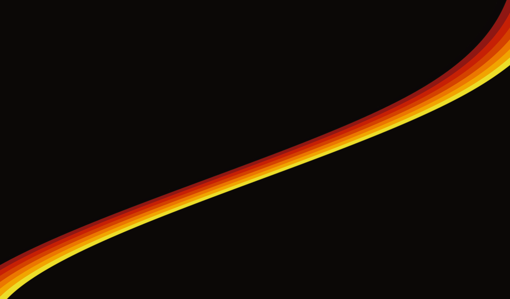 Желто оранжевая лента наискосок черного фона