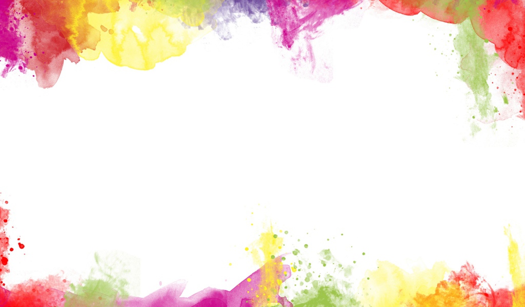 Брызги и подтеки краски