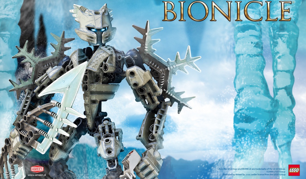Лего Bionicle на льду