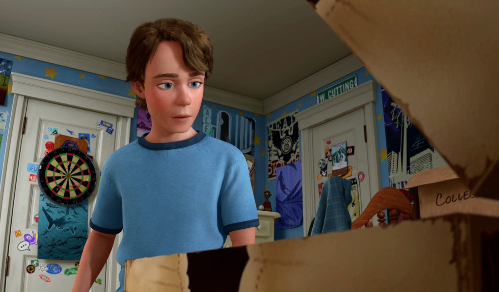 Мальчик из мультфильма История игрушек