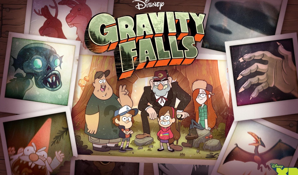 Постер мультфильма Гравити Фолз