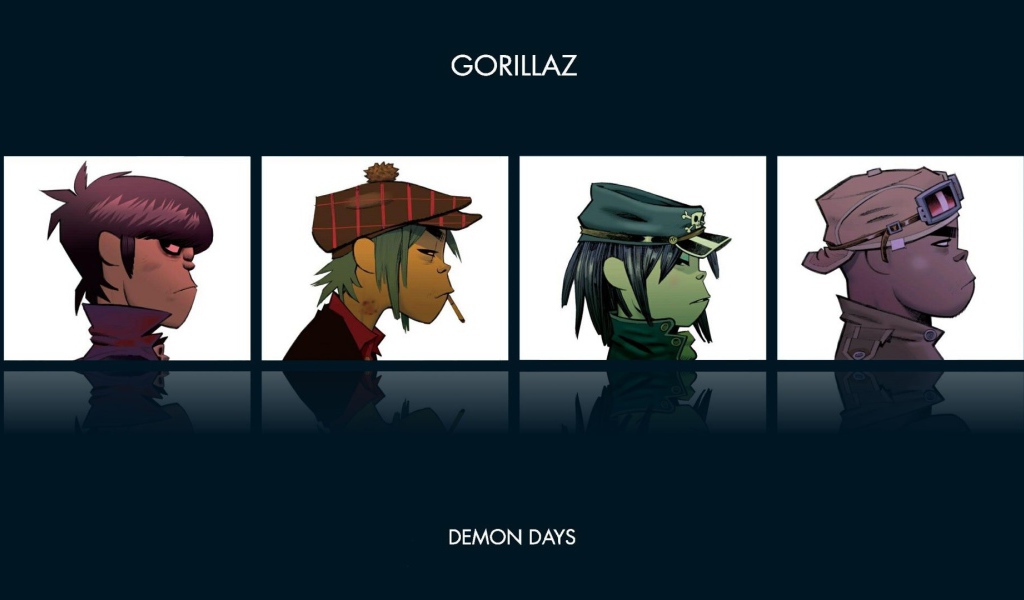 Персонажи арт проекта Gorillaz