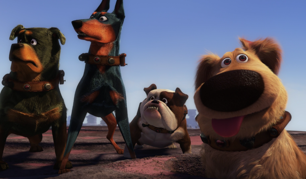 Собаки из мультфильма Вверх