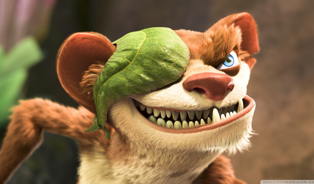 Злое животное из мультфильма