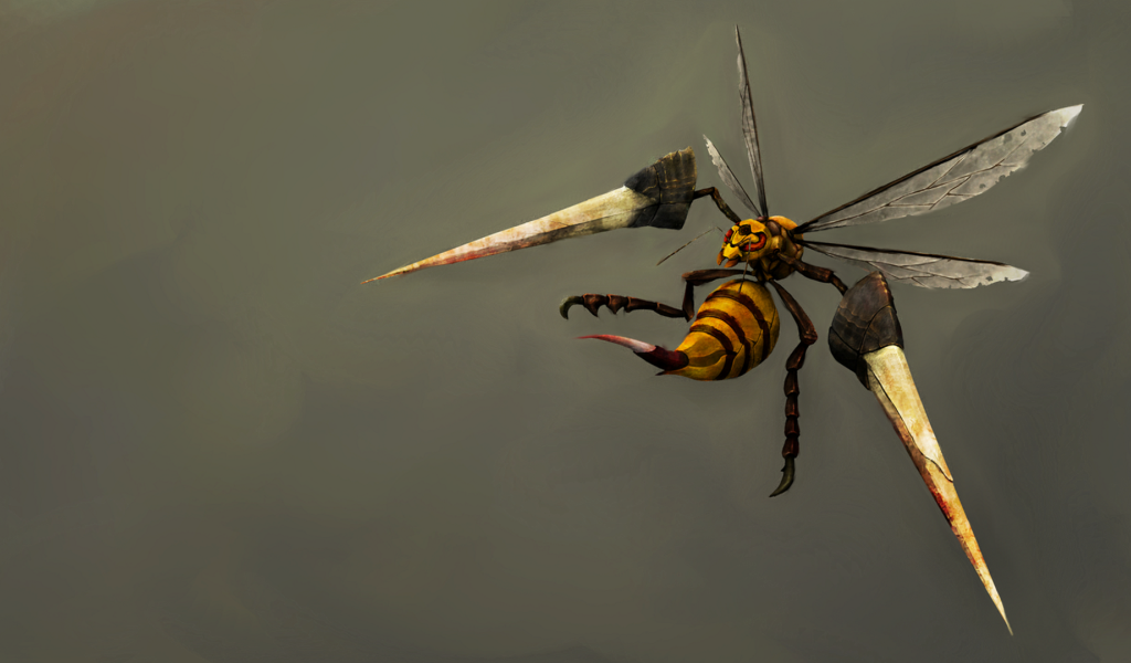 Летающий покемон оса