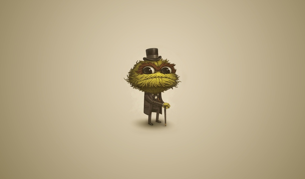 Шляпа на голове Оскара