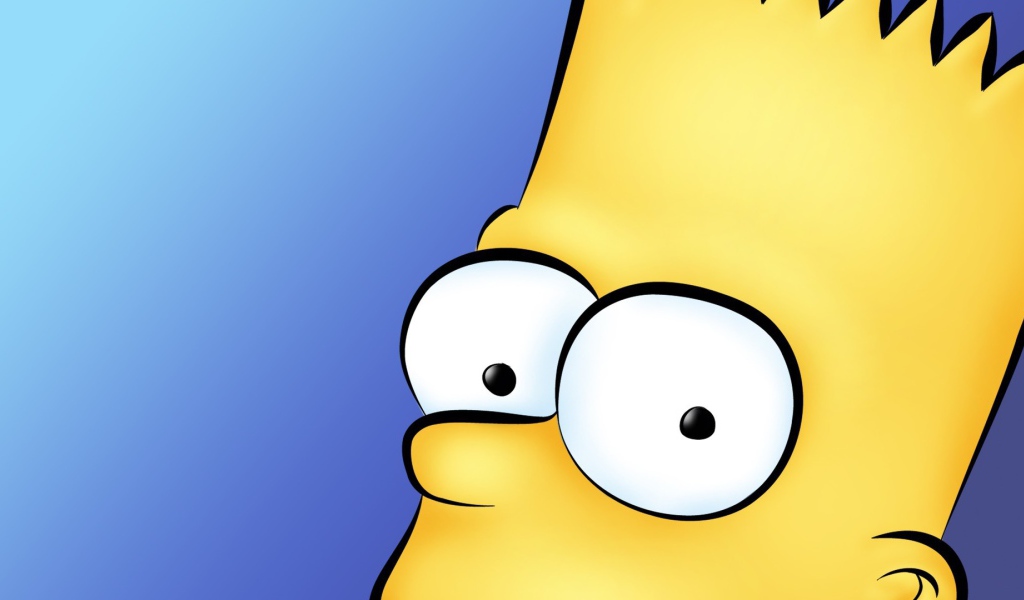 Хулиган Барт Симпсон