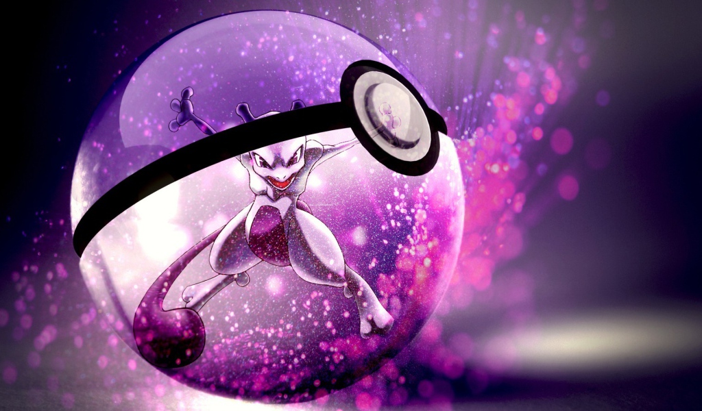 Покемон в прозрачном шаре