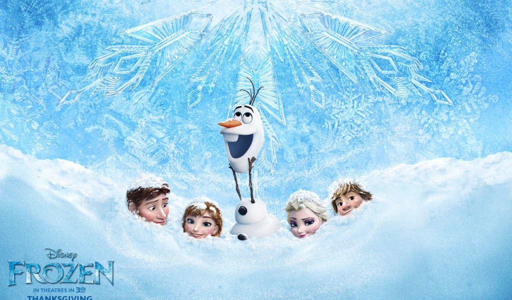 Постер мультфильма Холодное сердце