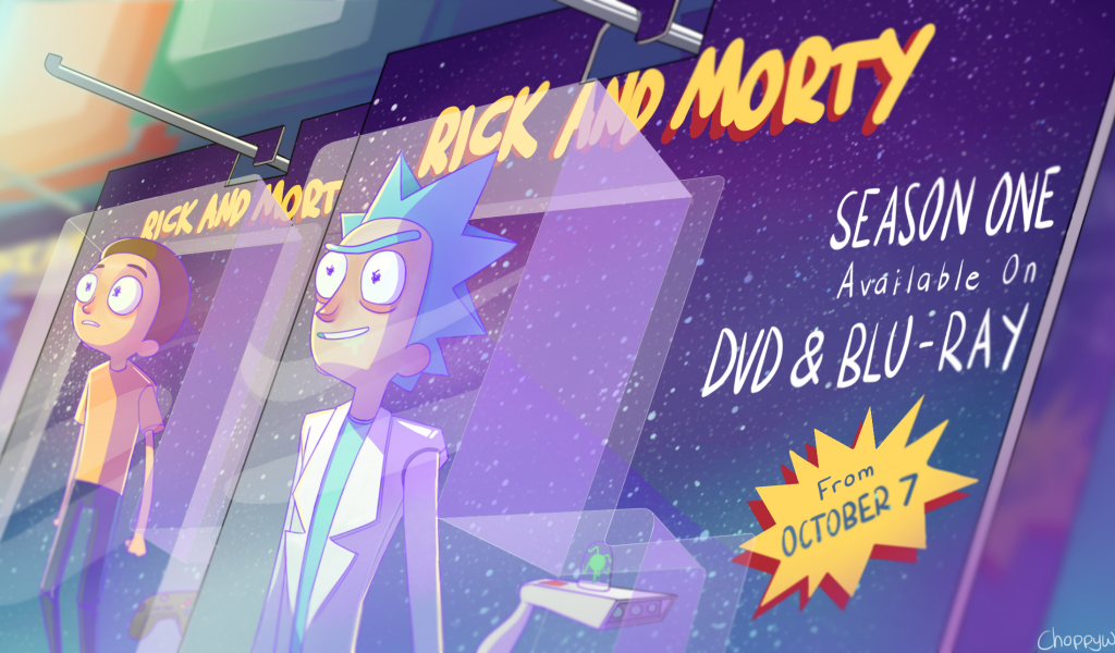 Кадр из мультфильма Рик и Морти