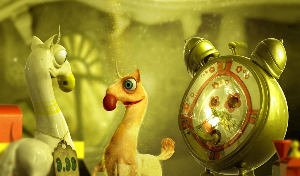 Будильник и лошадки