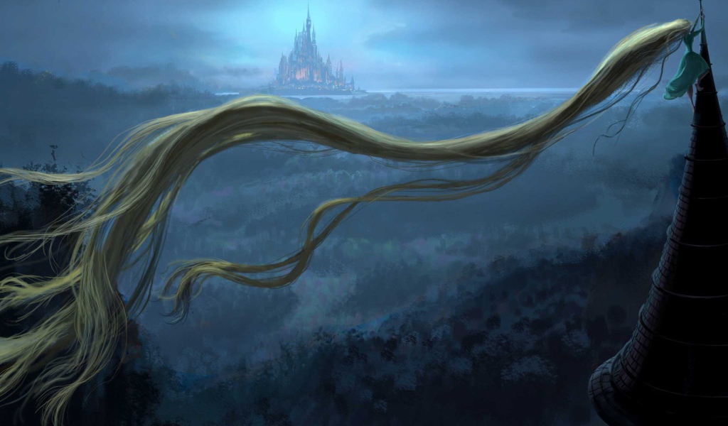 Героиня сказок Рапунцель